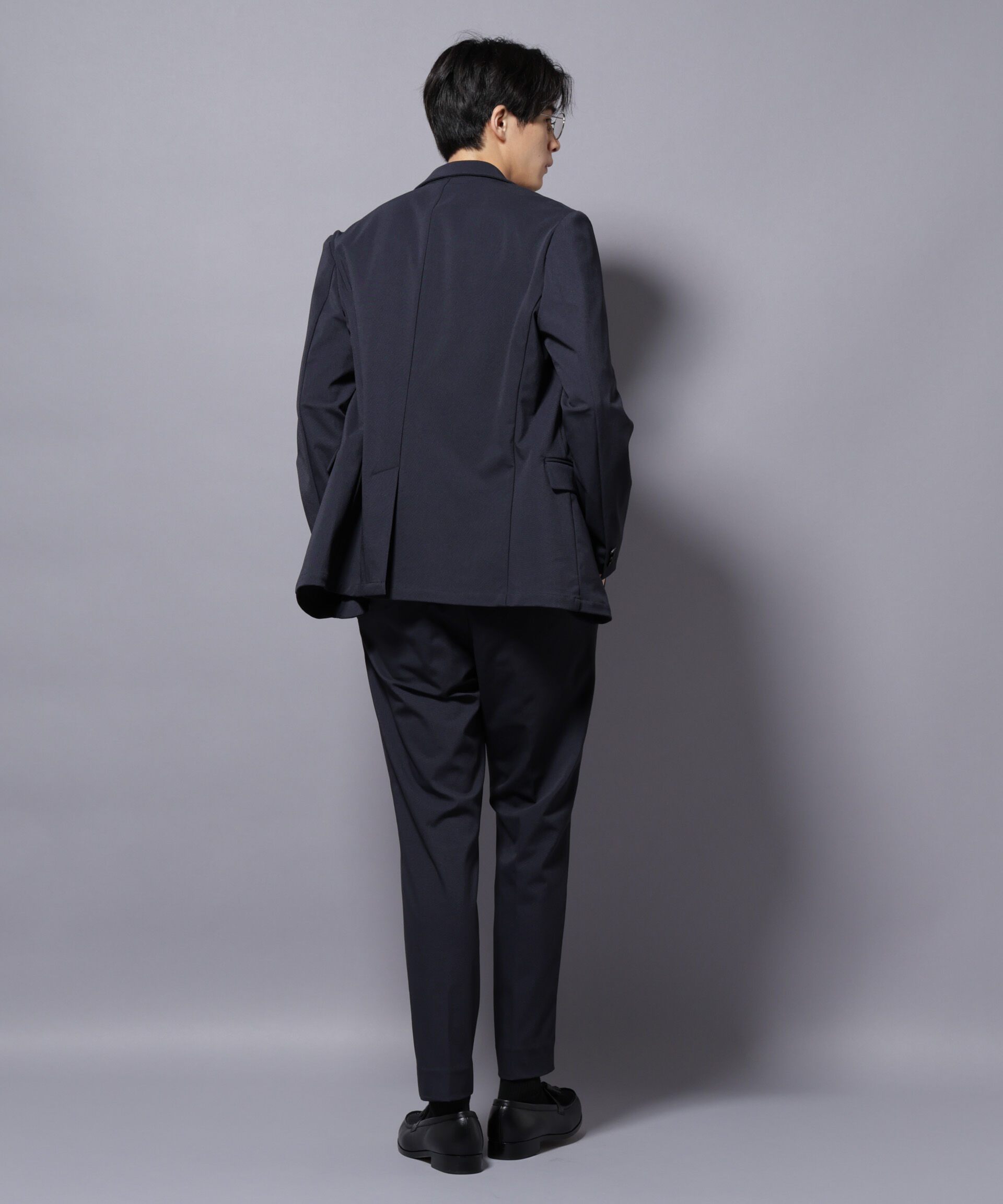 nano･universe「｢Damerino｣ ナイロンストレッチトリコットセットアップ」|スーツ|