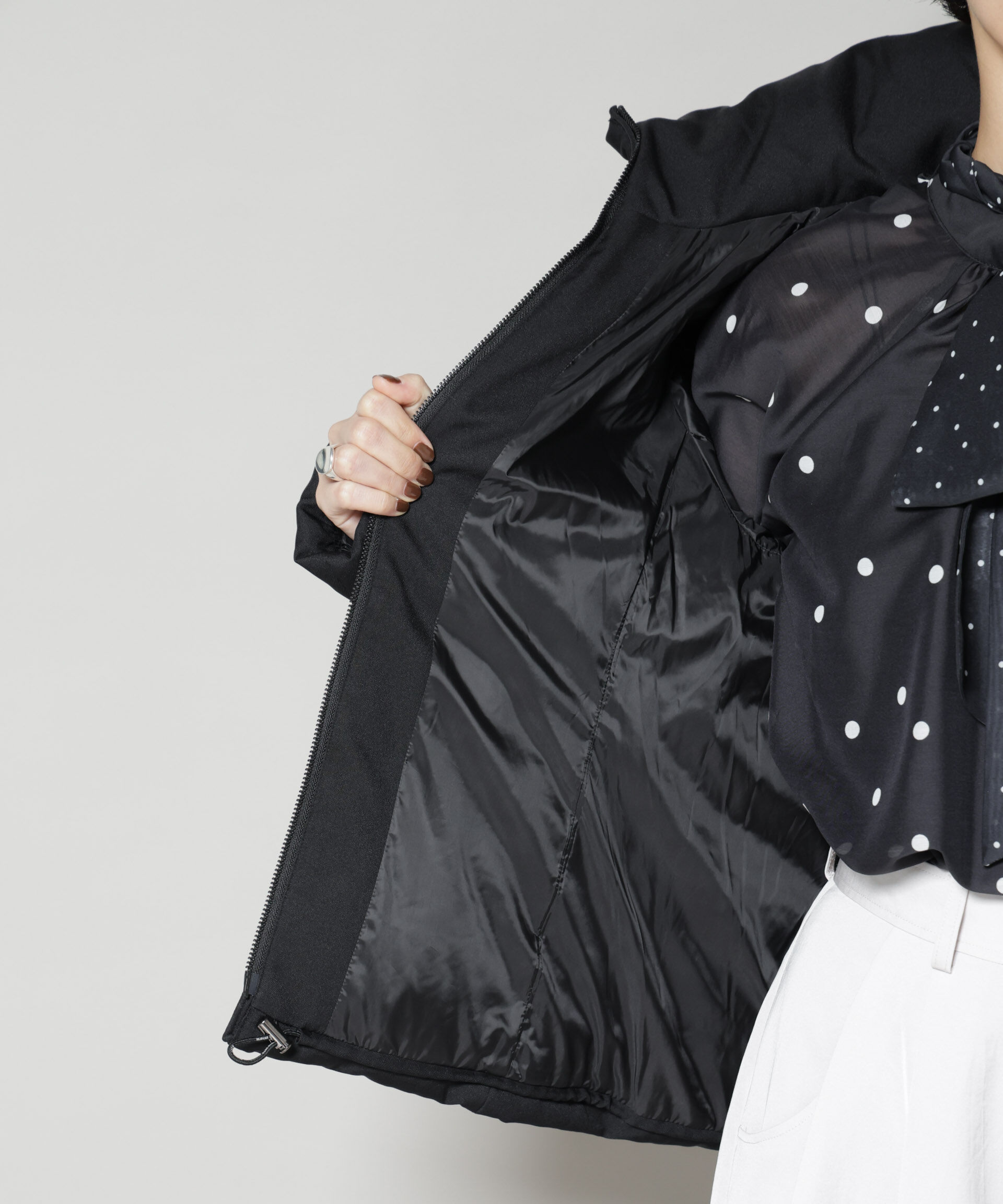 nano･universe「「西川ダウン(R)」サージショートダウン」|ダウン|