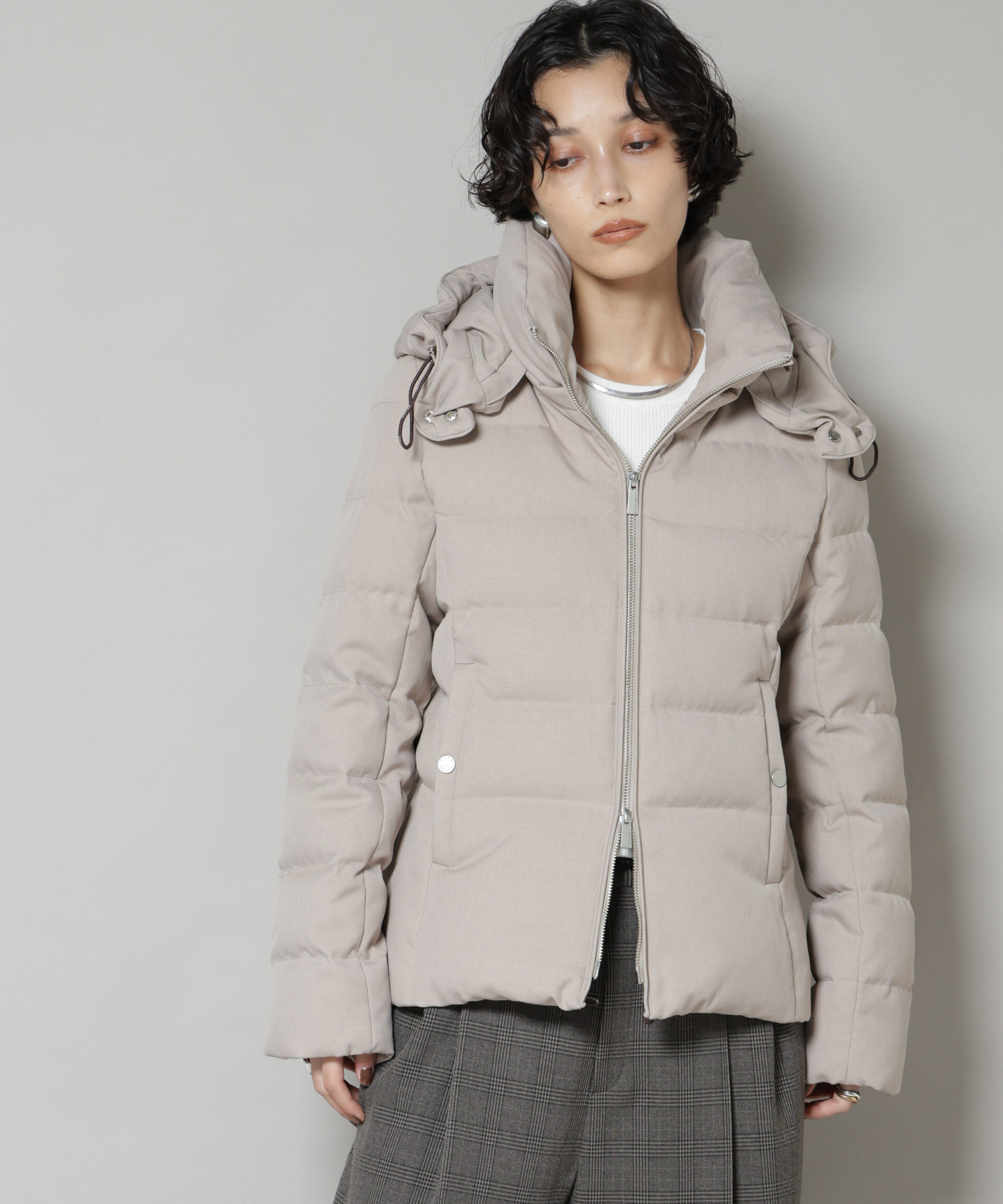 nano･universe「「西川ダウン(R)」サージショートダウン」|ダウン|