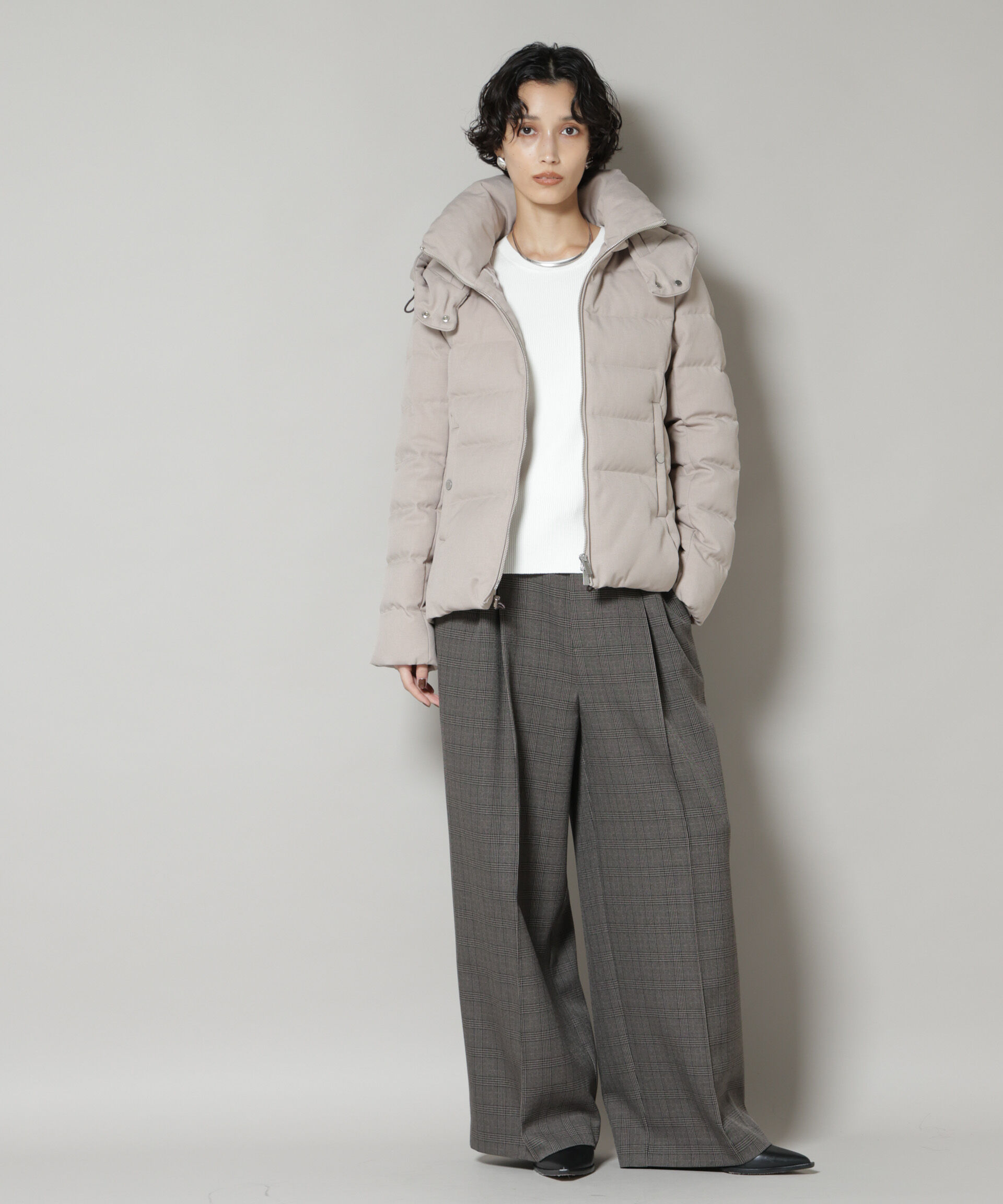 nano･universe「「西川ダウン(R)」サージショートダウン」|ダウン|