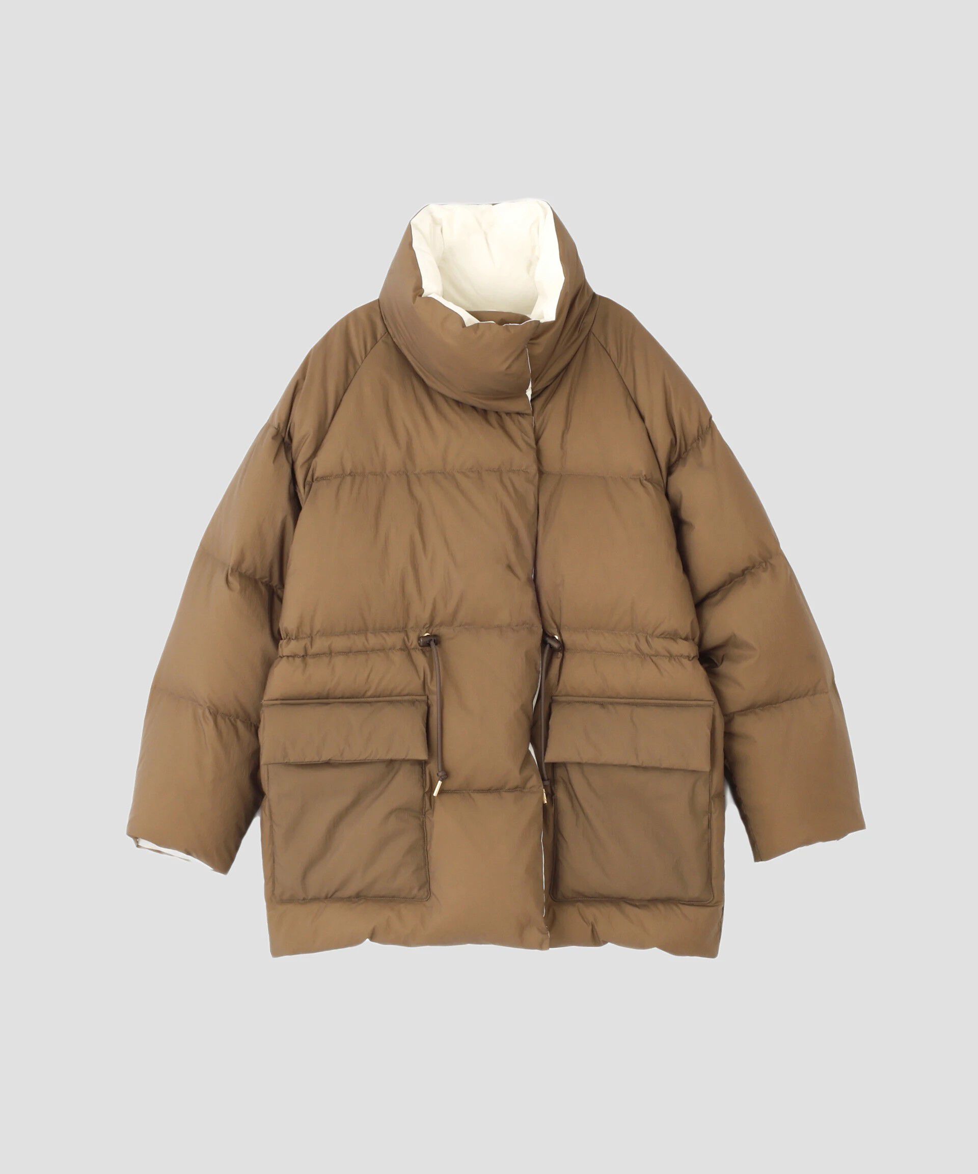 nano･universe「「西川ダウン(R)」バイカラーボリュームダウン」|ダウン|