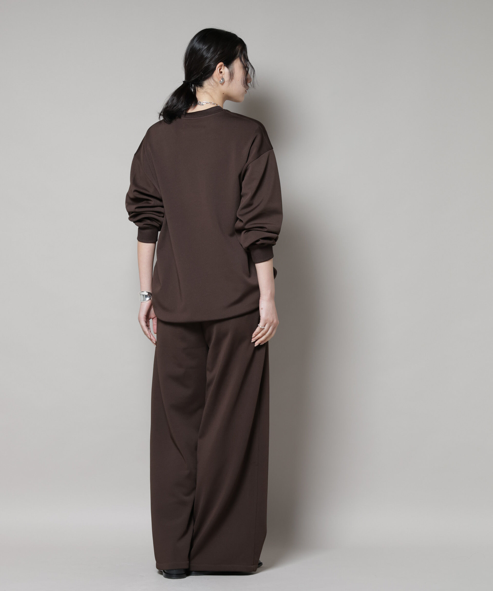 nano･universe「「MC」coveross(R)フリースボンディングパンツ(セットアップ可)」|チノ|