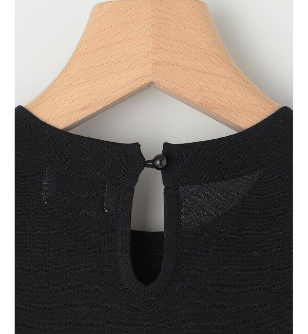 組曲「【WEB限定カラーあり】バックフレアニットTシャツ」|ニット・セーター|