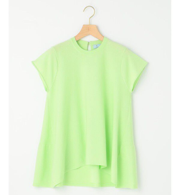 組曲「【WEB限定カラーあり】バックフレアニットTシャツ」|ニット・セーター|