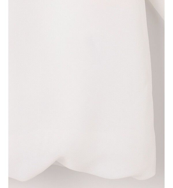 any SiS「【洗える】フロントプリーツシフォン ブラウス」|シャツ・ブラウス|