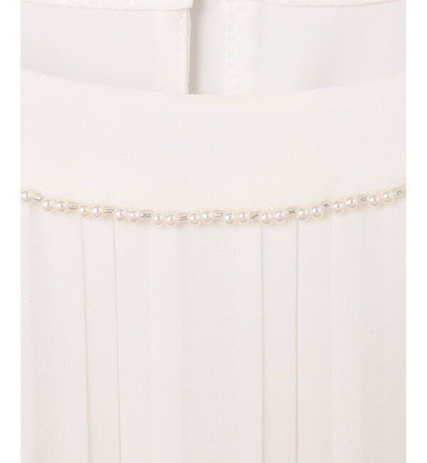 any SiS「【洗える】フロントプリーツシフォン ブラウス」|シャツ・ブラウス|