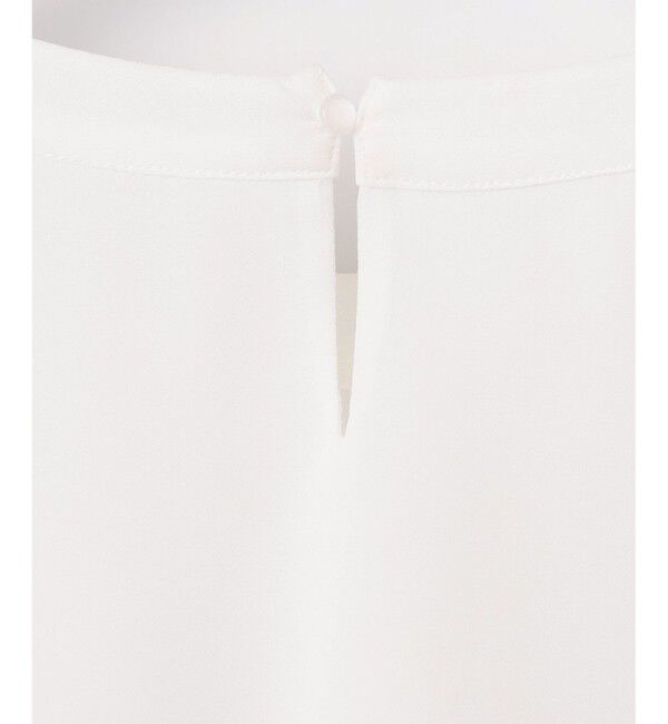 any SiS「【洗える】フロントプリーツシフォン ブラウス」|シャツ・ブラウス|