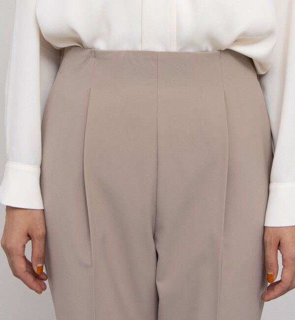 NOLLEY'S sophi「ウォッシャブルストレッチツイルインゴムパンツ」|チノ|