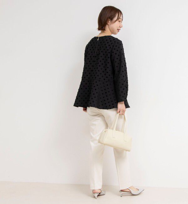 NOLLEY'S sophi「ウォッシャブルウール調サージテーパードパンツ」|その他|