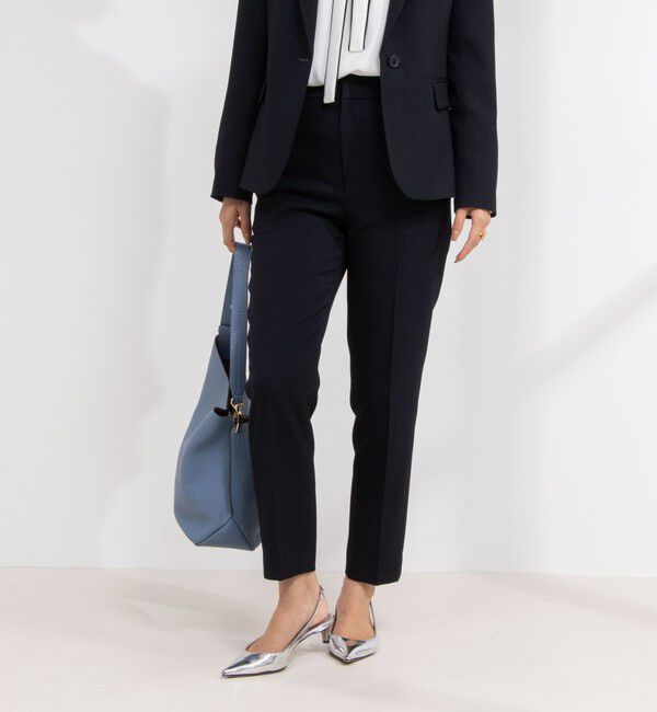 NOLLEY'S sophi「ウォッシャブルウール調サージテーパードパンツ」|その他|