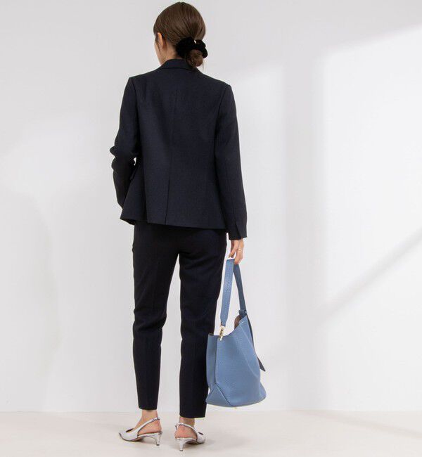 NOLLEY'S sophi「ウォッシャブルウール調サージテーパードパンツ」|その他|