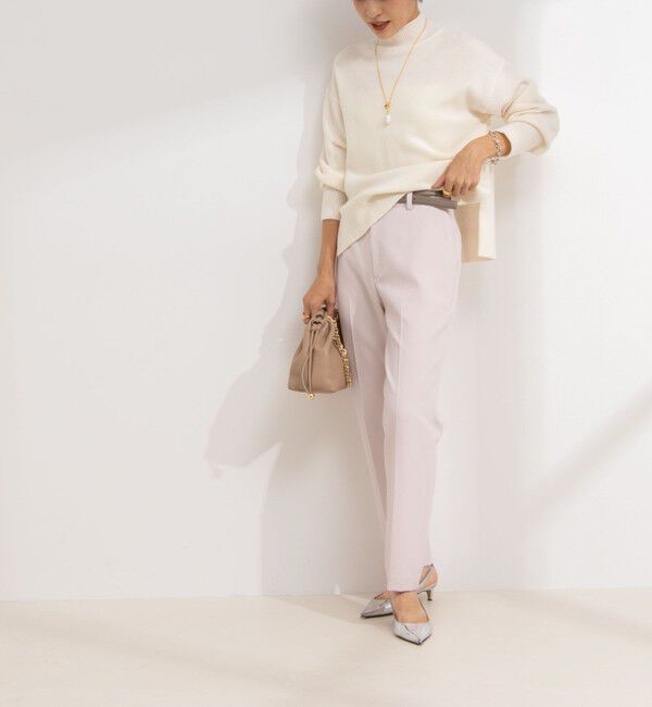 NOLLEY'S sophi「ウォッシャブルウール調サージテーパードパンツ」|その他|