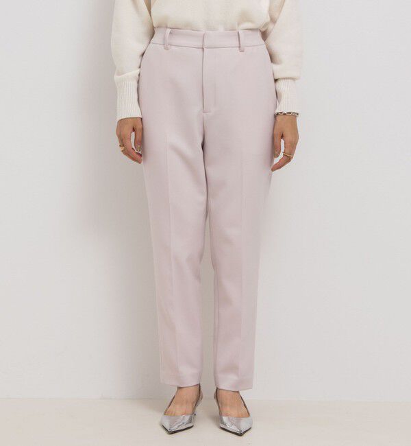 NOLLEY'S sophi「ウォッシャブルウール調サージテーパードパンツ」|その他|