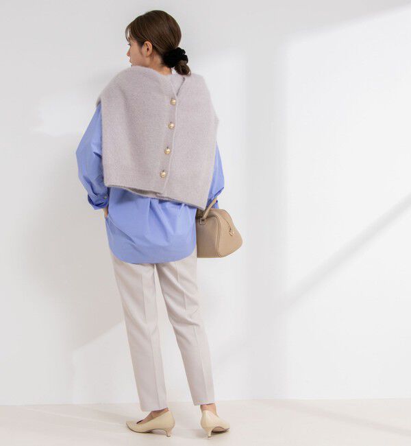 NOLLEY'S sophi「ウォッシャブルウール調サージテーパードパンツ」|その他|