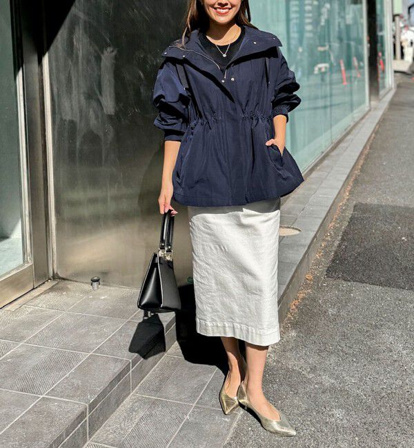 Rie Miller「【RM denim】スリットタイトデニムスカート」|タイト|