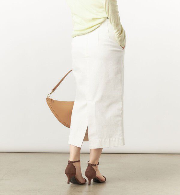 Rie Miller「【RM denim】スリットタイトデニムスカート」|タイト|