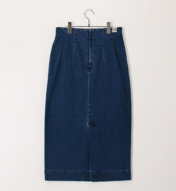 Rie Miller「【RM denim】スリットタイトデニムスカート」|タイト|