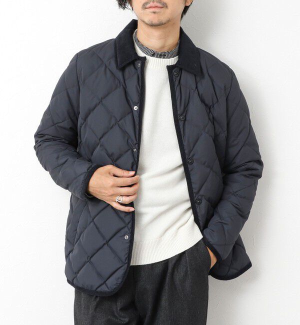 NOLLEY'S goodman「【WEB限定】【TAION/タイオン】別注キルティングジャケット 25AW」|ダウン|ダークネイビー