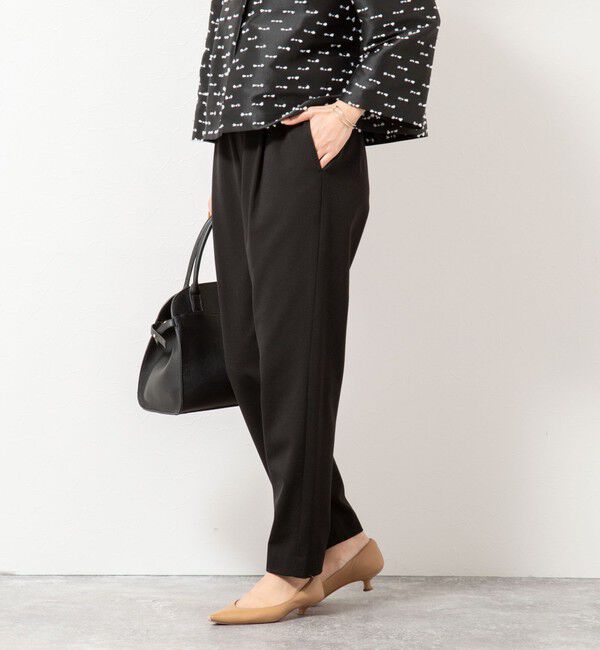 NOLLEY'S「ウォッシャブル裏起毛イージーテーパードパンツ」|その他|