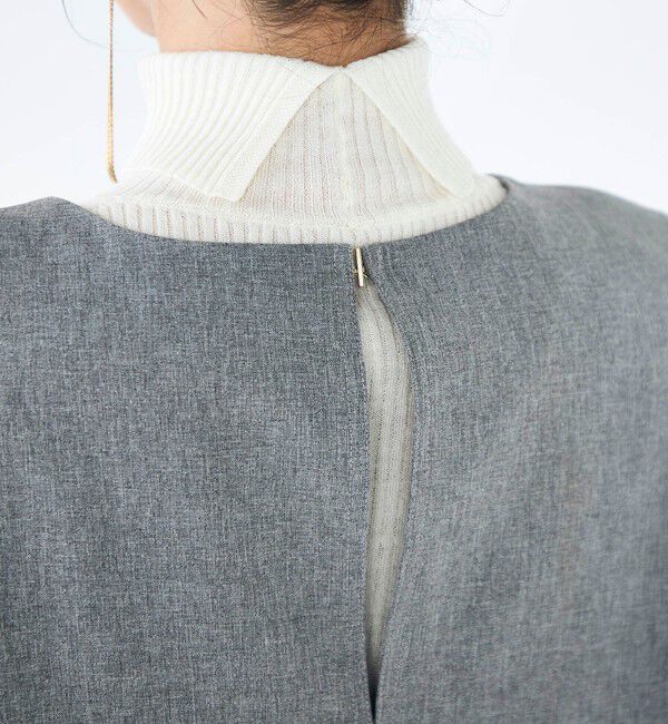 NOLLEY'S「ウォッシャブルVネックサロペット」|オールインワン|