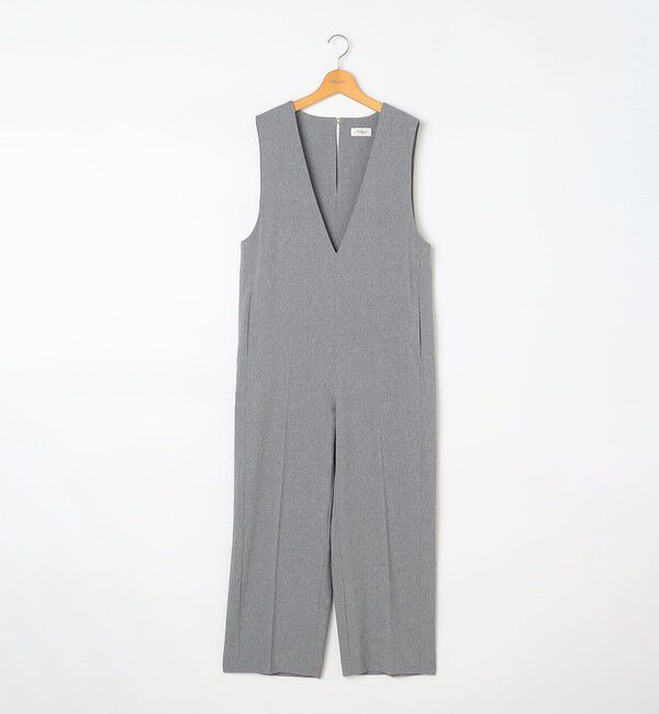 NOLLEY'S「ウォッシャブルVネックサロペット」|オールインワン|