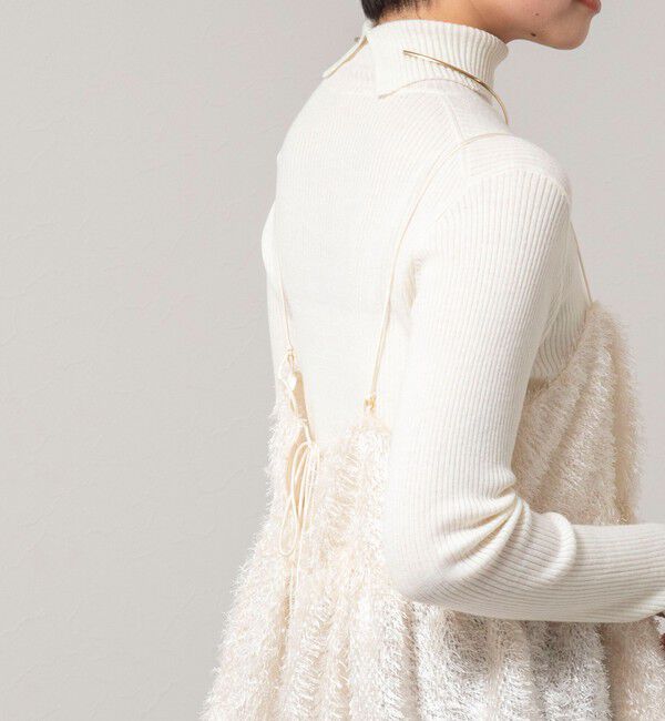 NOLLEY'S「ウォッシャブルカットジャガードビスチェ」|キャミソール|