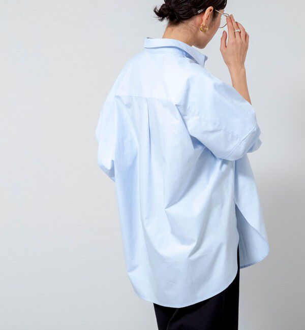 MAQWEL「【MAQWEL/マクウェル】ウォッシャブルオックスシャツ」|シャツ・ブラウス|