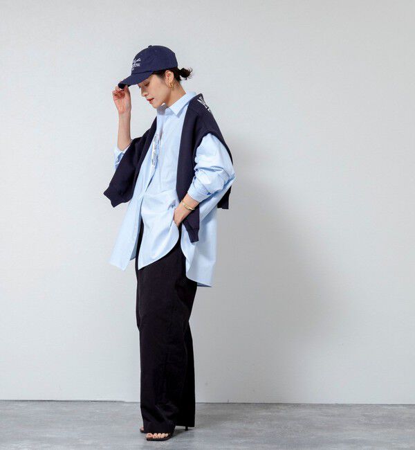 MAQWEL「【MAQWEL/マクウェル】ウォッシャブルオックスシャツ」|シャツ・ブラウス|