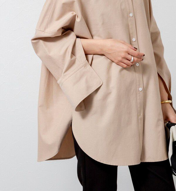 MAQWEL「【MAQWEL/マクウェル】ウォッシャブルオックスシャツ」|シャツ・ブラウス|