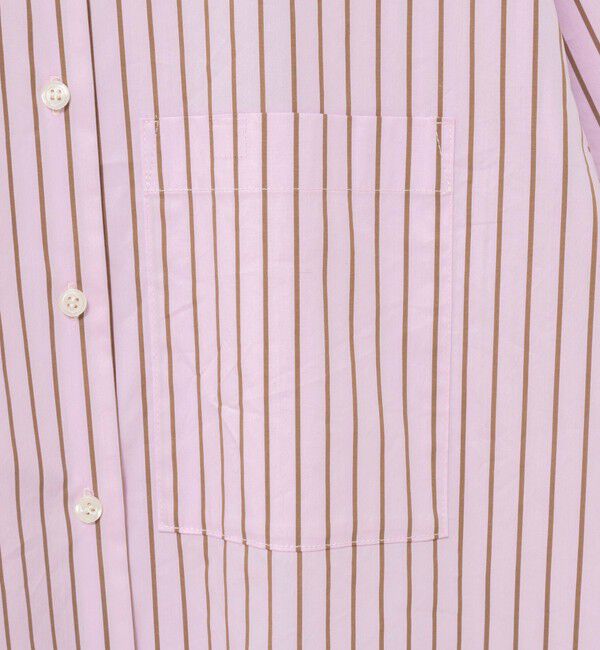 MAQWEL「【MAQWEL/マクウェル】ウォッシャブルストライプシャツ」|シャツ・ブラウス|