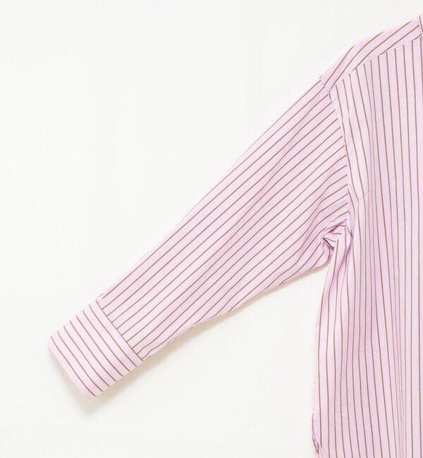 MAQWEL「【MAQWEL/マクウェル】ウォッシャブルストライプシャツ」|シャツ・ブラウス|