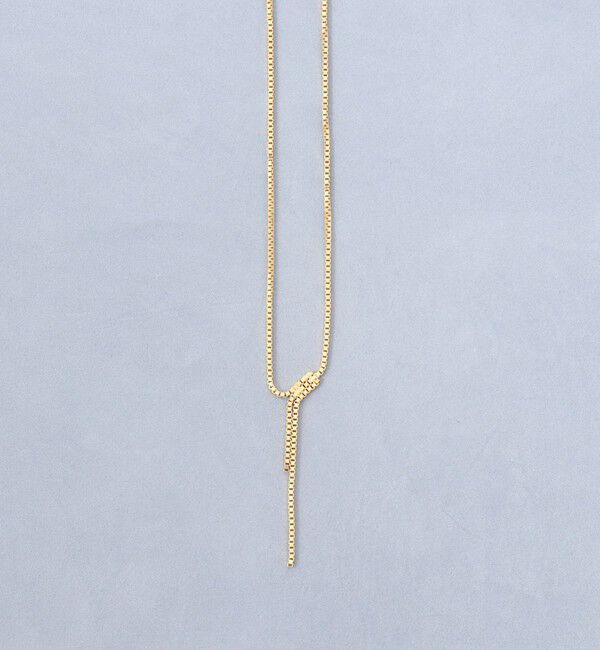 grace grace「【grace grace/グラスグラス】ドリップBOXネックレス」|ネックレス|