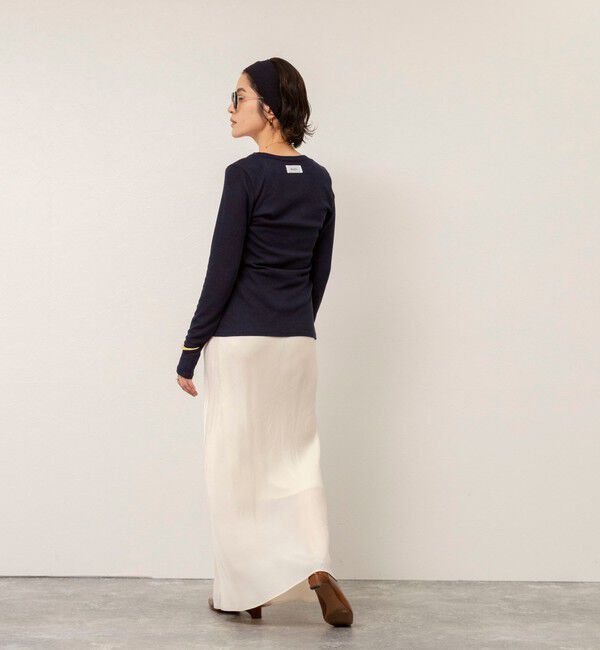 MAQWEL「【MAQWEL/マクウェル】ウォッシャブルリブカーディガン」|カーディガン|