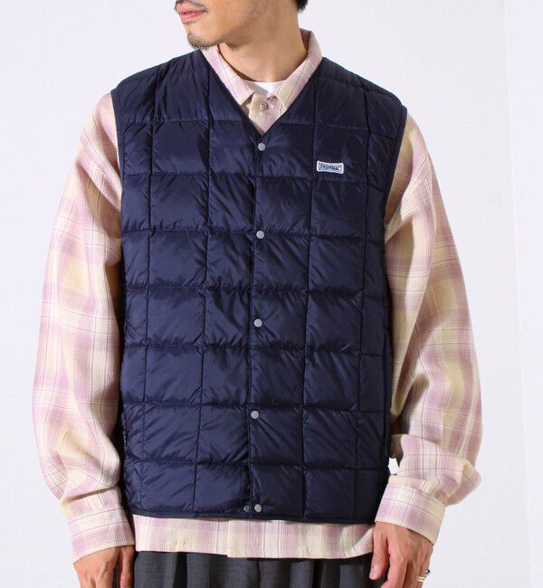 GLOSTER「【UNISEX/4サイズ/6色展開】FREDYMAC別注 TAION ベーシックインナーダウンベスト」|ダウンベスト・ベスト|