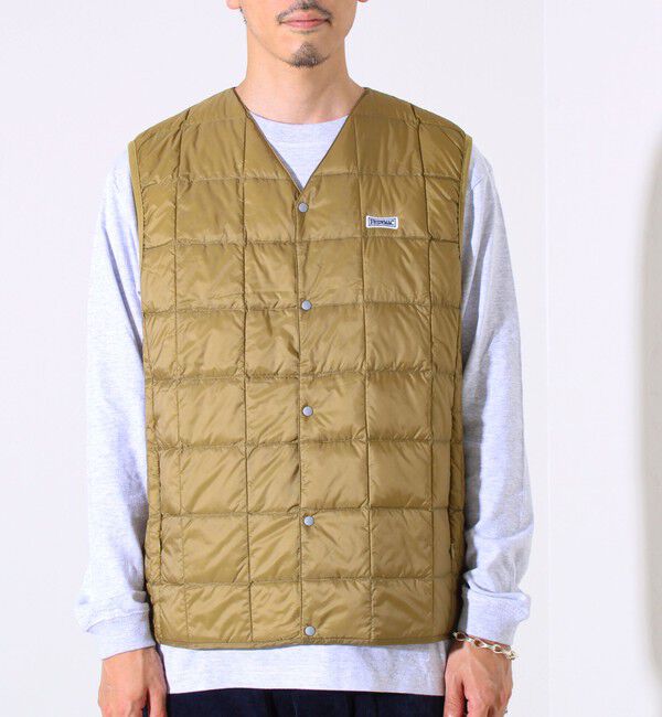 GLOSTER「【UNISEX/4サイズ/6色展開】FREDYMAC別注 TAION ベーシックインナーダウンベスト」|ダウンベスト・ベスト|