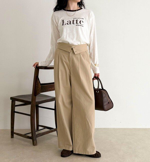 fredy emue「FLAVOR リンガーロンTシャツ」|Tシャツ・カットソー|