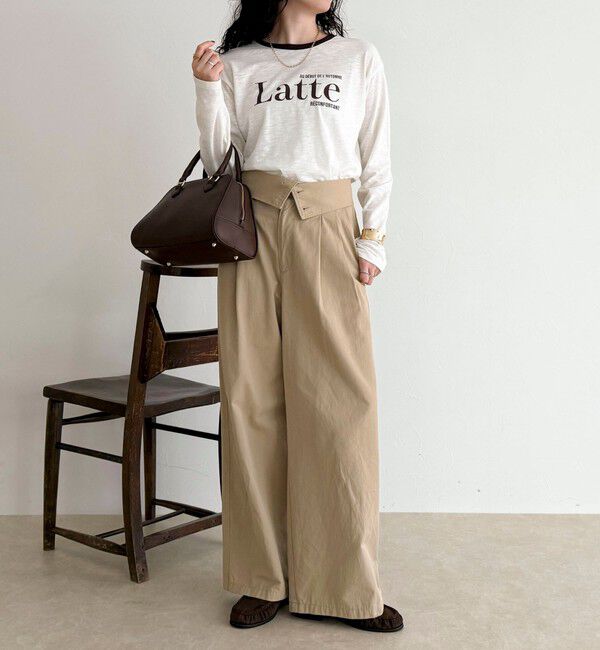 fredy emue「FLAVOR リンガーロンTシャツ」|Tシャツ・カットソー|