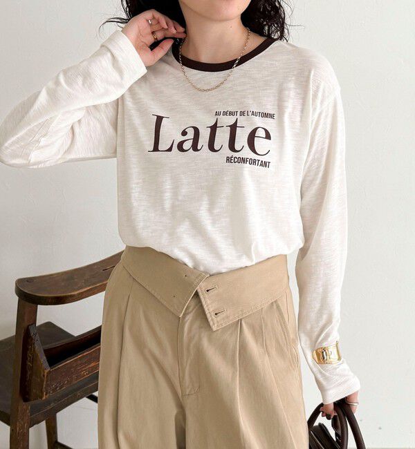 fredy emue「FLAVOR リンガーロンTシャツ」|Tシャツ・カットソー|