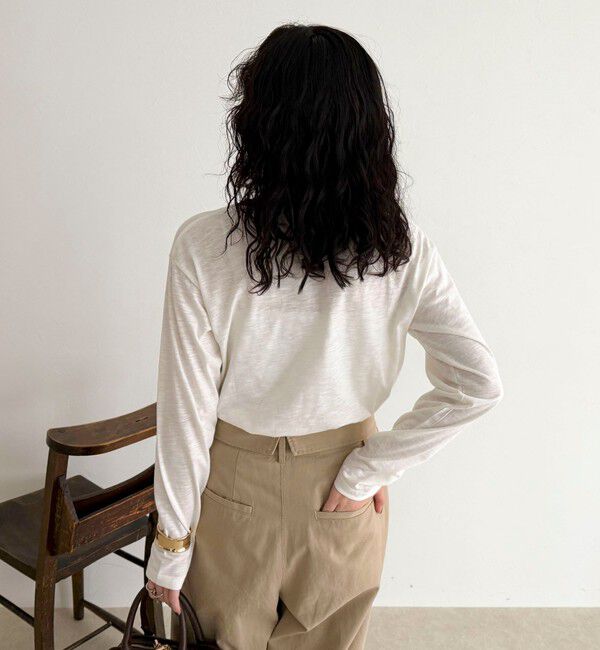 fredy emue「FLAVOR リンガーロンTシャツ」|Tシャツ・カットソー|