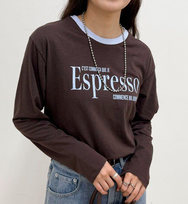 fredy emue「FLAVOR リンガーロンTシャツ」|Tシャツ・カットソー|