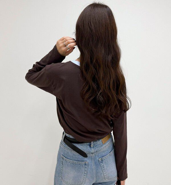 fredy emue「FLAVOR リンガーロンTシャツ」|Tシャツ・カットソー|