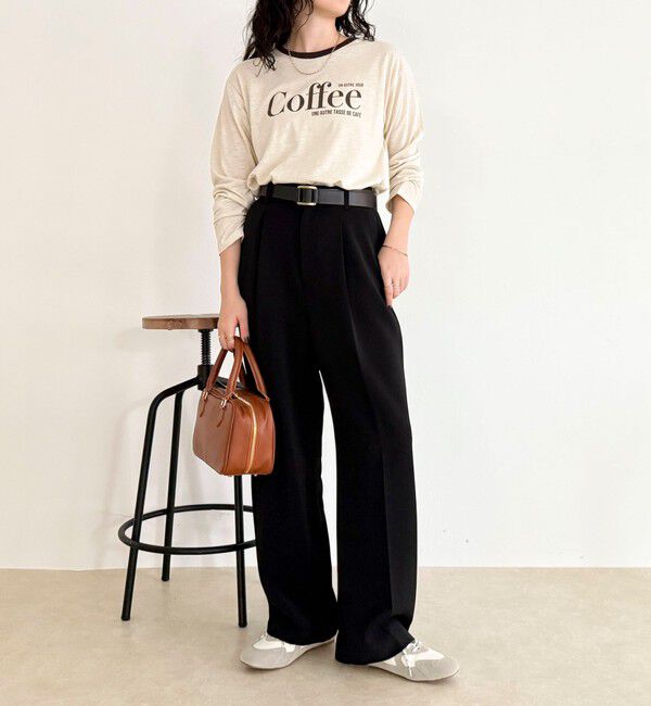 fredy emue「FLAVOR リンガーロンTシャツ」|Tシャツ・カットソー|