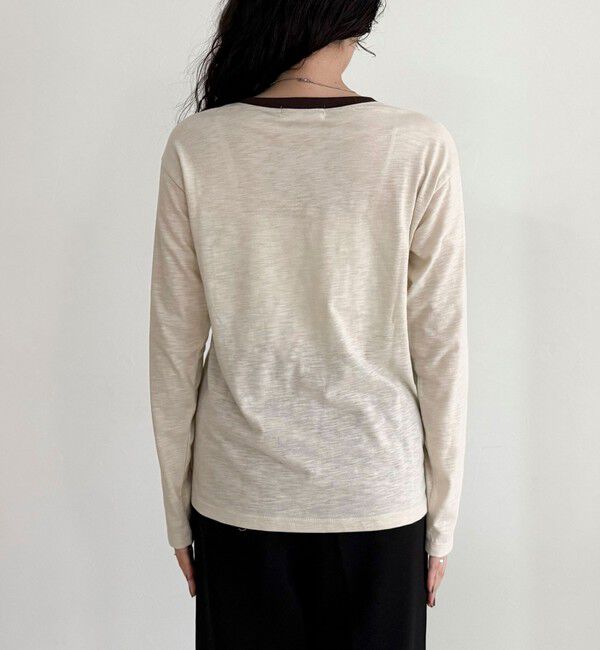 fredy emue「FLAVOR リンガーロンTシャツ」|Tシャツ・カットソー|