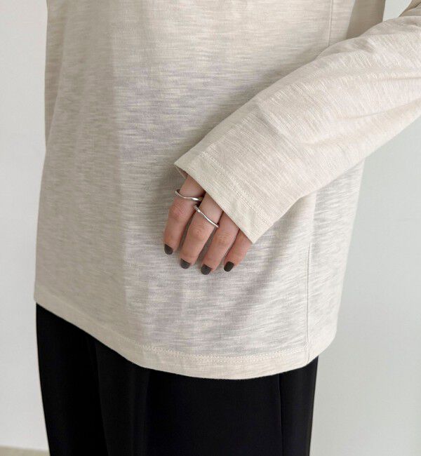 fredy emue「FLAVOR リンガーロンTシャツ」|Tシャツ・カットソー|