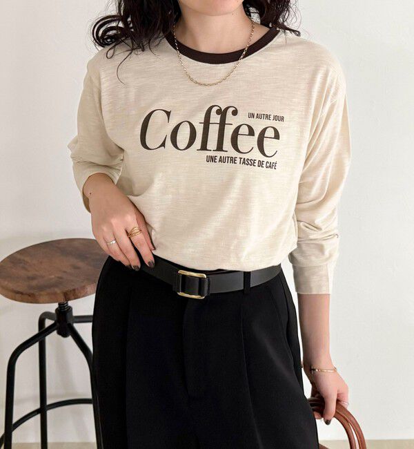 fredy emue「FLAVOR リンガーロンTシャツ」|Tシャツ・カットソー|