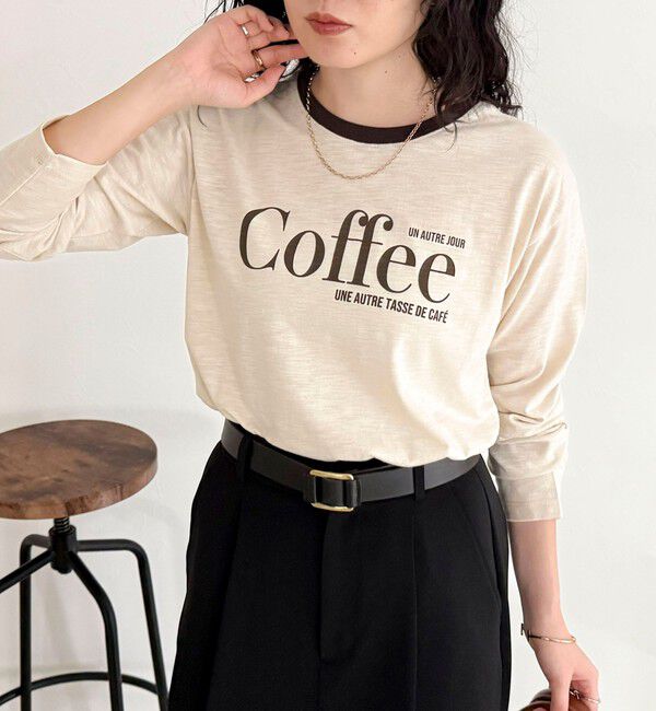 fredy emue「FLAVOR リンガーロンTシャツ」|Tシャツ・カットソー|