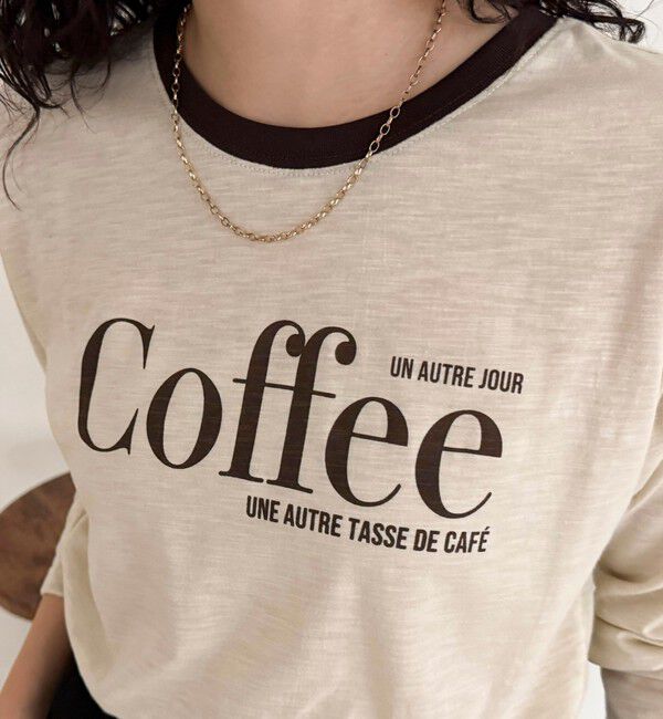 fredy emue「FLAVOR リンガーロンTシャツ」|Tシャツ・カットソー|