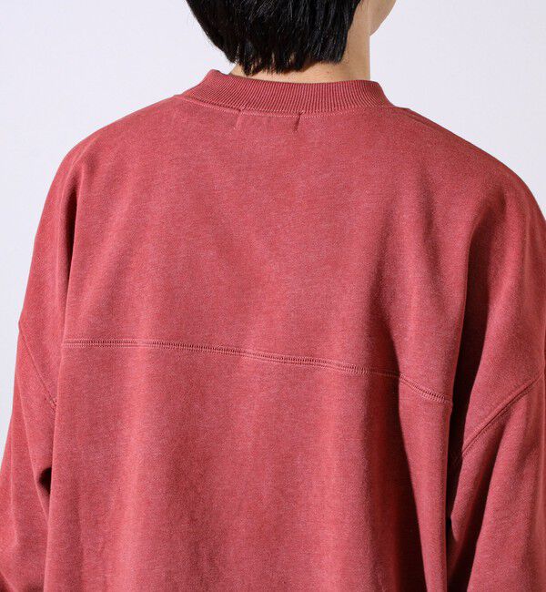 GLOSTER「ダブルステッチパウダースノー裏毛プルオーバー」|スウェット・ジャージ|