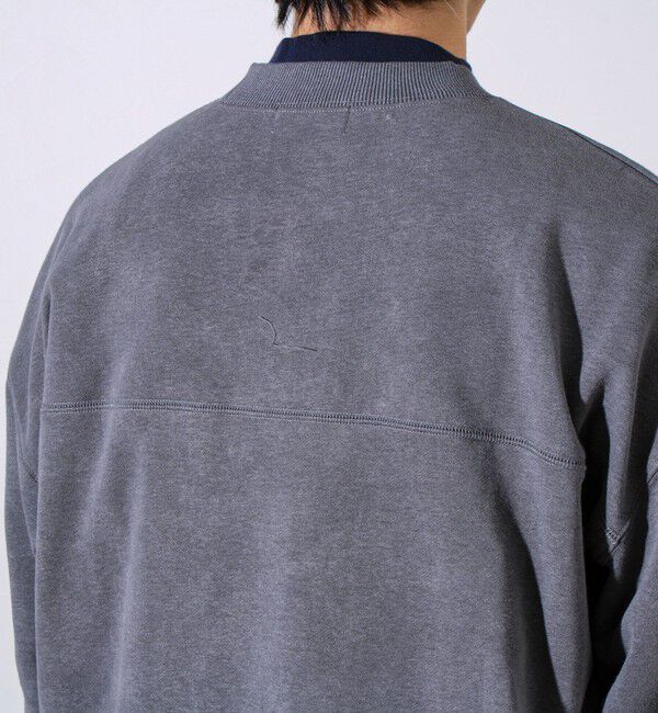 GLOSTER「ダブルステッチパウダースノー裏毛プルオーバー」|スウェット・ジャージ|