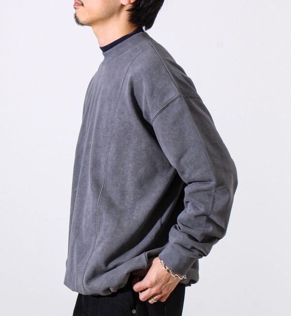 GLOSTER「ダブルステッチパウダースノー裏毛プルオーバー」|スウェット・ジャージ|